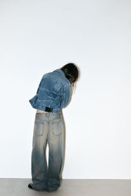 TRF LOW-RISE BAGGY JEANS - Zara фото 15