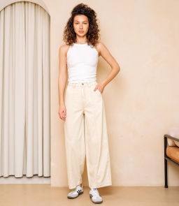 Джинсы #КТ2031 (3), бежевый