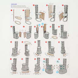 Деревянный конструктор «Маяк Анива», 39×18 см, 168 деталей