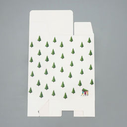 Цена за 2 шт. Коробка подарочная новогодняя складная Машинка, 16?23?7.5 см