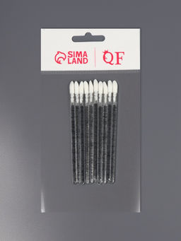 Аппликаторы для помады и блеска, набор - 10 шт., 9 см, чёрные