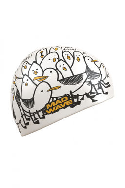 Силиконовая шапочка Seagulls - Mad wave фото 3