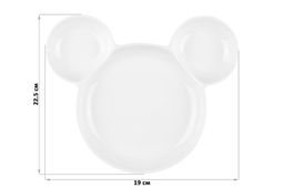 Менажница 22,5*19*2,3 см 280 мл "Мышка"