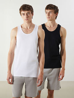 U Yaka Penye Erkek Atlet 2li - Waikiki фото 4