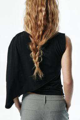 Top con detalle efecto capa - H&m фото 6