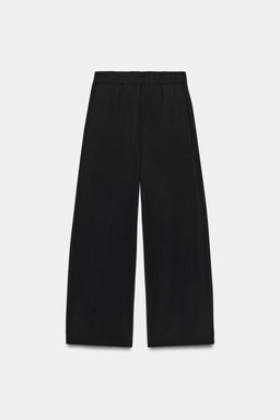 PANTAL?N FLUIDO BARREL / Negro - Zara фото 7
