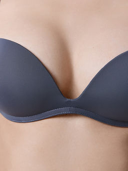 Бюстгальтер пуш-ап женский серый - Mark formelle фото 6