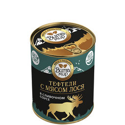 Тефтели с мясом лося в сливочном соусе ВитаМир , 340г