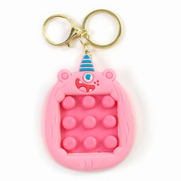 Цена за 12 шт. Антистресс - брелок детский «Монстр», POP IT, МИКС