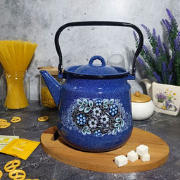 Чайник для плиты 3,5л 1с26с синий. Голубика