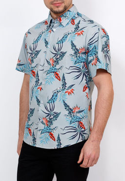 Сорочка мужская короткий рукав CASINO c323/05/5892/Z/C/1  фото 7