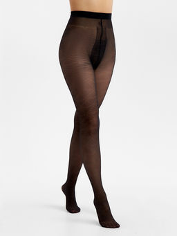 Колготки женские MINAKU, чёрные, размер 3/M