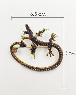 Брошь Год Дракона