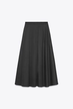 PLEATED MIDI SKIRT - Zara фото 6