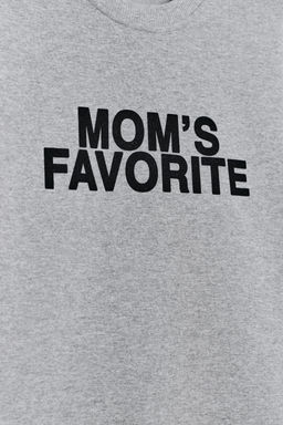 FRONT SLOGAN SWEATSHIRT - Zara фото 3