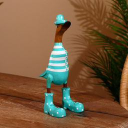 Сувенир «Утка в мятном», 27 см, дерево