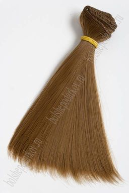 Фурнитура "Трессы для кукол Premium" 15 см; 30 гр (SF-2859) прямые №36