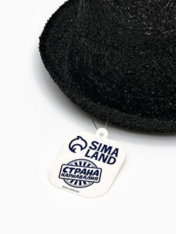 Карнавальная шляпа "Диско" чёрная р-р 56-58