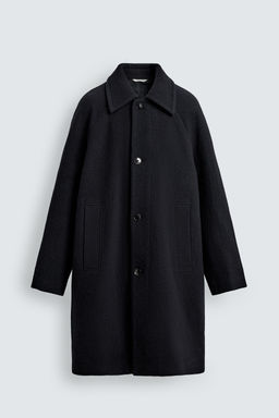WOOL BLEND STRUCTURED COAT - Zara фото 9
