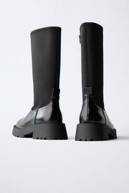 KNEE-HIGH SOCK BOOTS - Zara фото 5