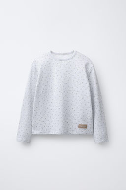 6-14 YEARS/ WAFFLE-KNIT FLORAL PYJAMAS - Zara фото 2
