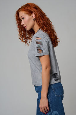 Футболка женская Натали 7497 кулирка хлопок с эластаном  фото 36