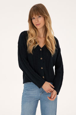 Kad_n Lacivert Triko H_rka