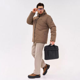 RODOS Куртка зимняя мужская мембрана М-318 Какао