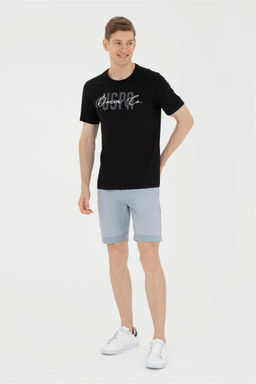 Мужская черная футболка - U.s. polo assn фото 4