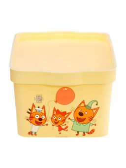 Ящик для хранения детский, с крышкой, 7.5 л, Три Кота