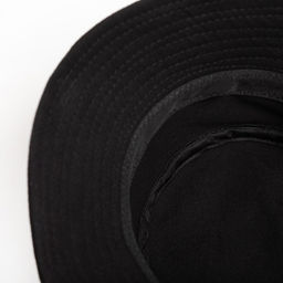 Панама с надписью MINAKU, чёрная, размер 56-58