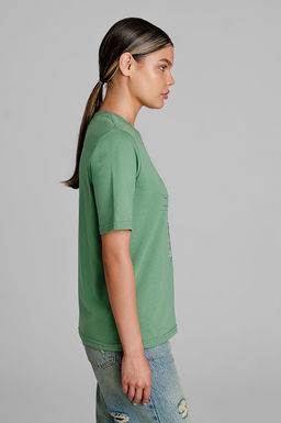 Арт. 31160 Футболка женская 44-52 (5 шт) Цвет:изумруд