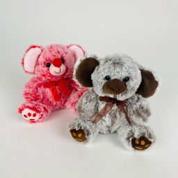 Мягкая игрушка Мышка с бантиком 12 см в ассортименте