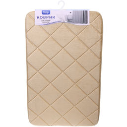 Коврик для ванной 50*80 "Калипсо" бежевый