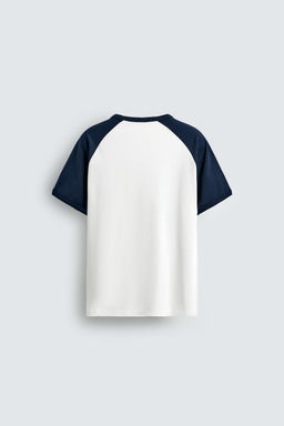 CAMISETA COLOR BLOCK TEXTO PORTOFINO / Marino - Zara фото 8