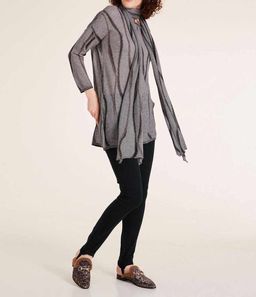 Пуловер и шаль, серые - Heine фото 3