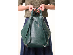 Рюкзак женский Lanotti 8052/зеленый