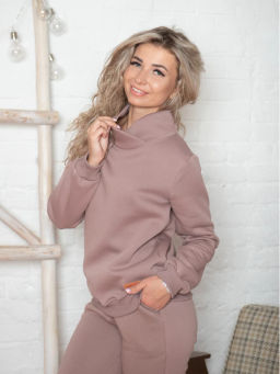 Костюм Токио капучино (брюки) (футер) - Cool look фото 10