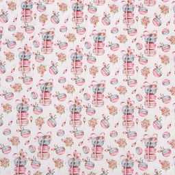 Цена за 10 шт. Бумага упаковочная крафт Макаруны, 50 х 70 см - UPAK LAND фото 4