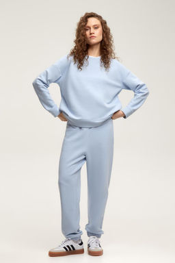 ЕВТ 3221/голубой кашемир джемпер жен