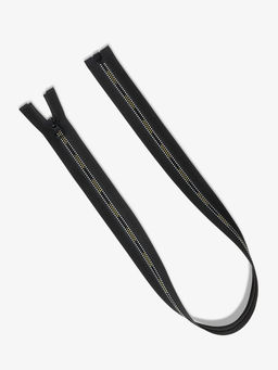 Цена за 10 шт. Молния «Трактор», №5, разъёмная, замок автомат, 70 см, чёрная, белая, жёлтая