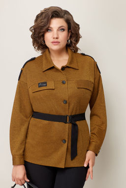 Костюм VOLNA 1312 горчично-черный  фото 2