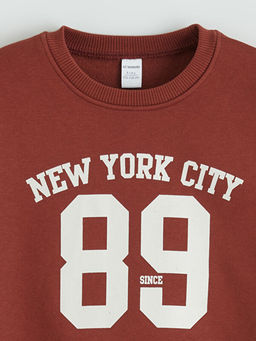 Uzun Kollu Erkek ?ocuk Sweatshirt