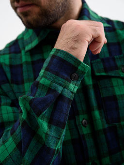 Рубашка сорочка верхняя фланель Оптима