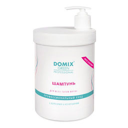 Domix Green Professional Шампунь для всех типов волос с кератином и аллантоином Без соли, 1000 мл