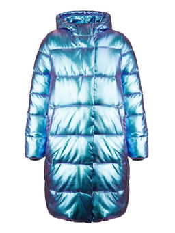 22021123 Пальто для девочек, зеленый