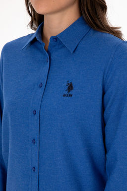 Kad_n Mavi Uzun Kollu Basic G_mlek Sepette S_rpriz _ndirim - U.s. polo assn фото 7