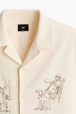 Camisa resort de algod?n Relaxed Fit - H&m фото 3