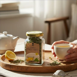 Луиза (вербена лимонная) сушеная, ст.банка, 10г