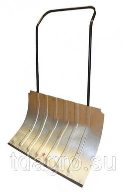 Движок для снега оцинк малый 750*330мм формованный 0,8мм - Радиан фото 2